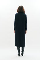 Gabanone2 coat 100% wool navy blue woman