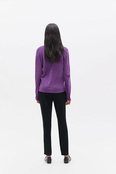 Pull marianne parme femme