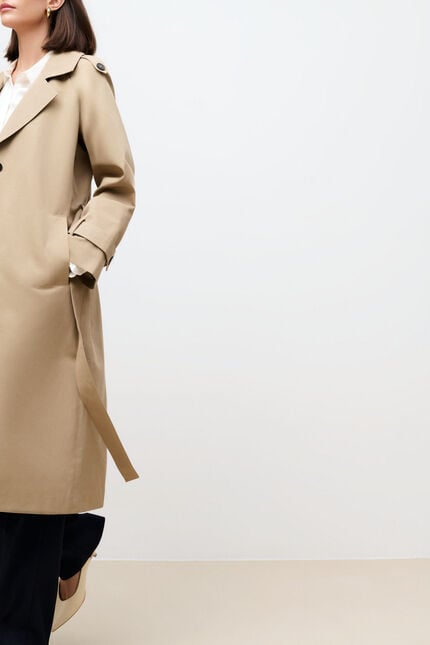 Trench Gato dunkelbeige damen