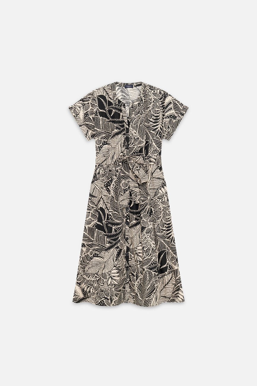 Robe Fran noir femme