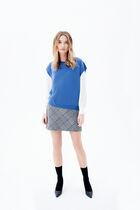 Mathilde sweater electric blue woman