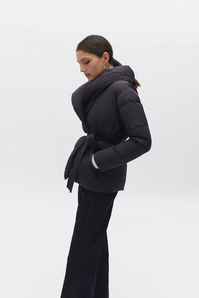 doudoune nana gris fonce femme