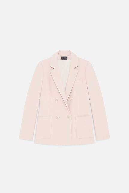 Veste Valerie rose poudrée femme