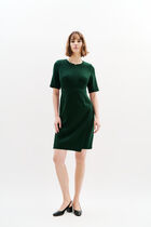 Rmina dress dark green woman