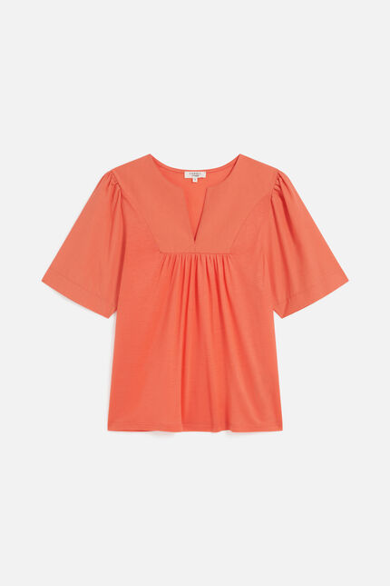 T-shirt tarya orange femme