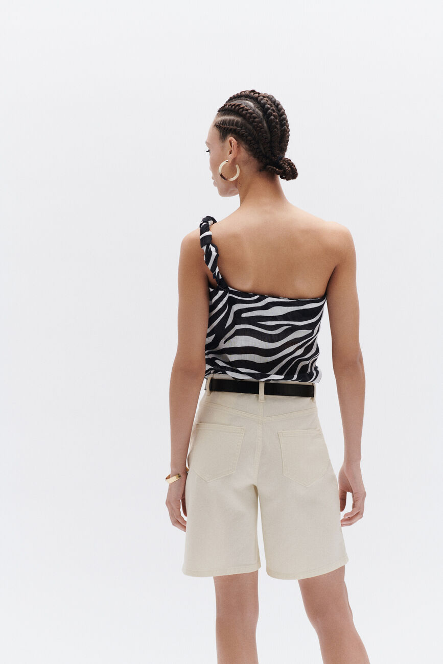 short menphis ecru femme
