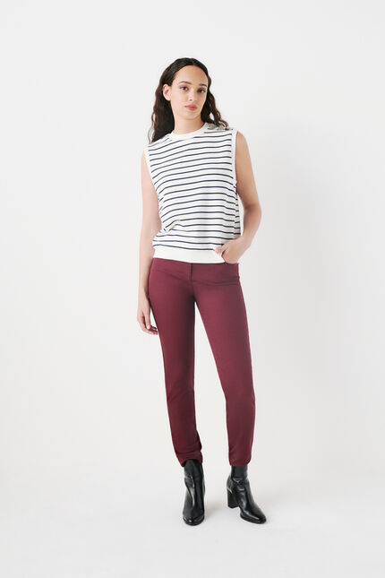 T-shirt tadam ivoire femme