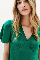 Rosely dress dark green woman