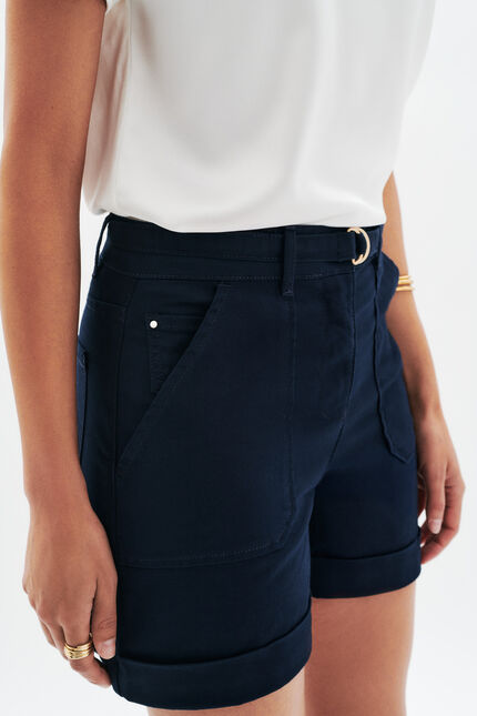 Shorts Sitano marineblau damen