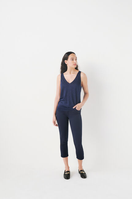 top nolwenn bleu marine femme