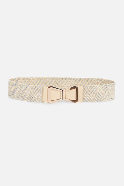 ceinture gaelle ecru femme