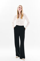 plea pants black woman