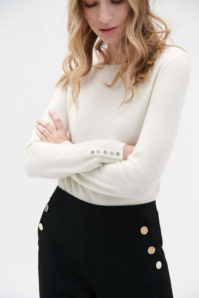 maglione sofia avorio donna
