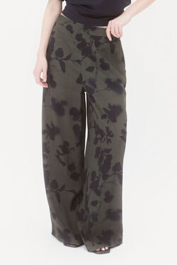 Pandi Long trousers khaki green woman
