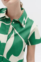 Canemone blouse mint green woman