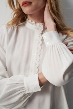 charlie blouse ivory woman