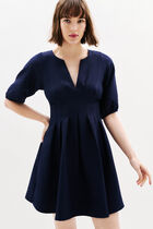 Rosalia dress navy blue woman