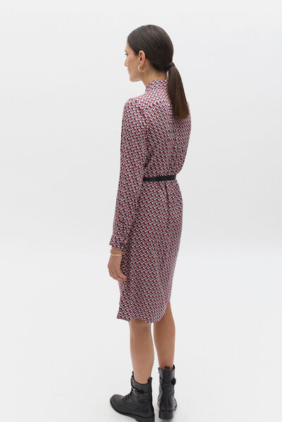 Abito Pastel Red rosso donna