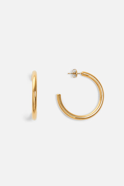boucles d'oreilles ally couleur or femme