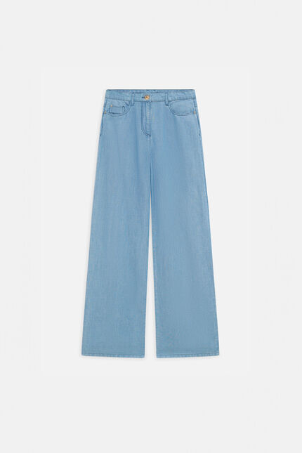 Pantalón plincoln azul cielo mujer