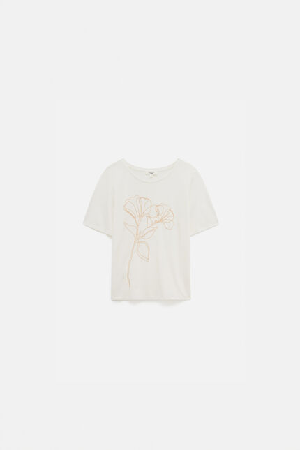 T-shirt tlada blanc femme