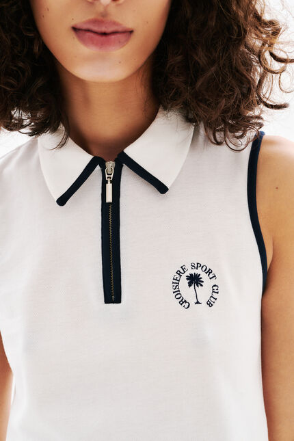 Maglietta Tely ecru donna
