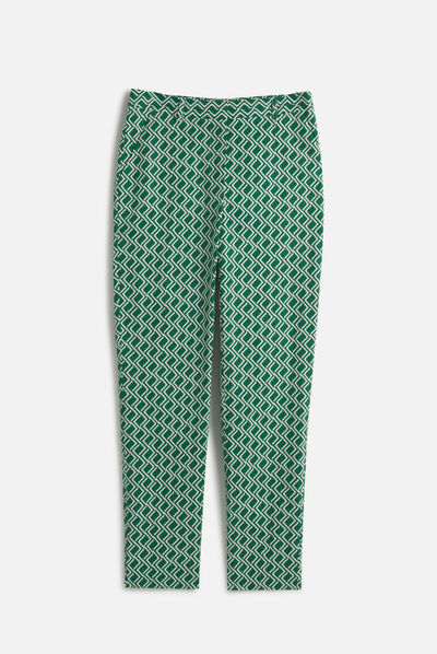 Pantalon pgabin vert menthe femme