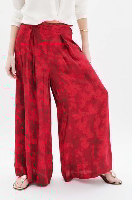 Pantalon Patrice2 rose framboise femme