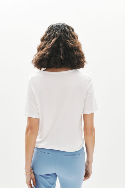 Maglietta Telegance elektroblau donna