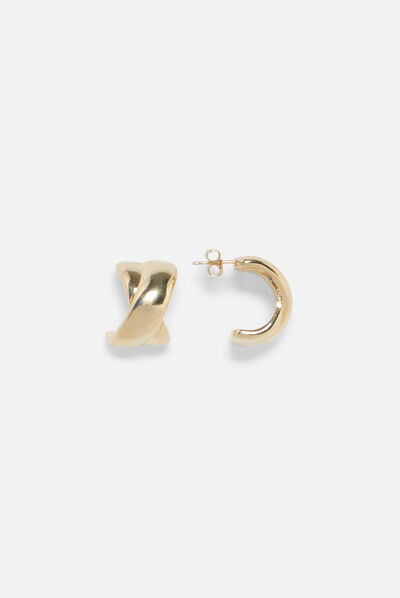 Pendientes Evely oro mujer