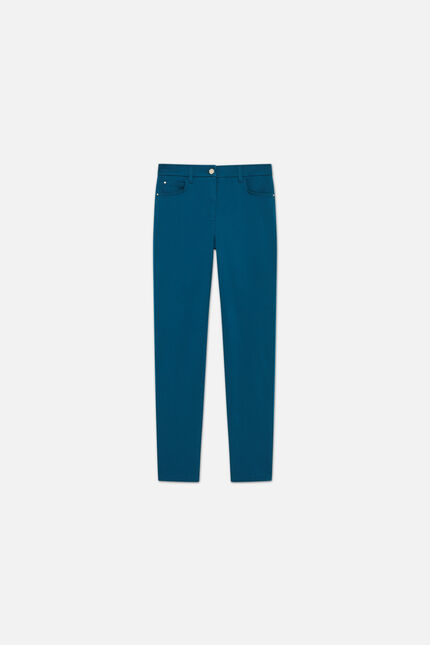 pantalon tony bleu canard femme