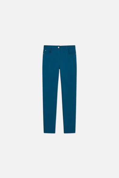 pantalon tony bleu canard femme pantalon tony bleu canard femme