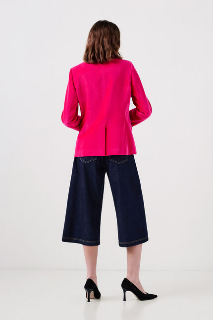 Blazer vambre rose femme