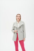 Gaston coat light grey woman