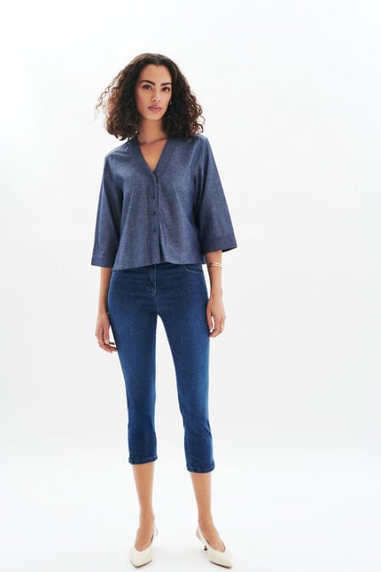 Camicia Calisa blu navy donna