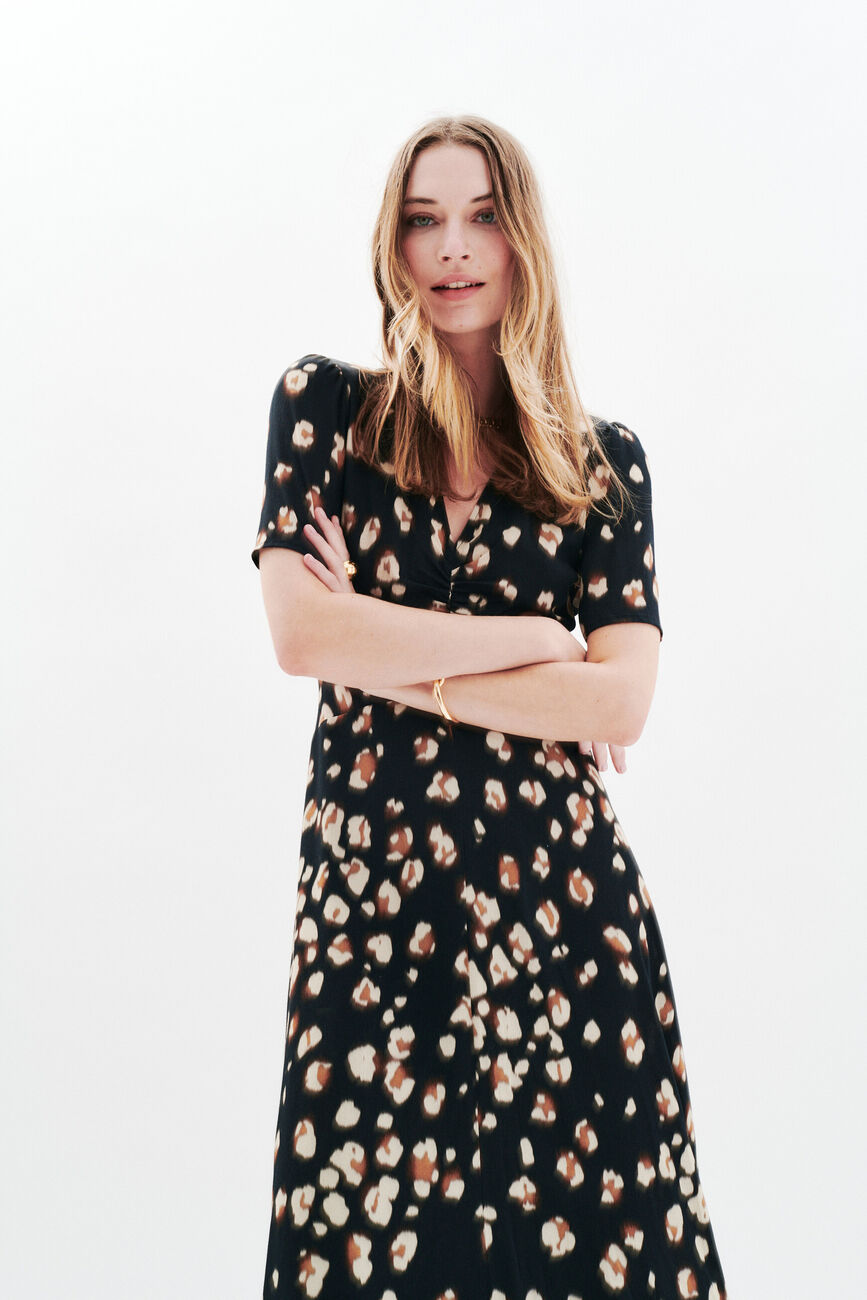 Robe Rosabella bleu marine femme