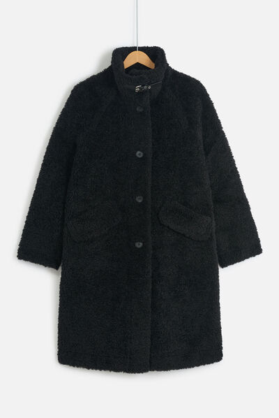 Cappotto Sigrid nero donna