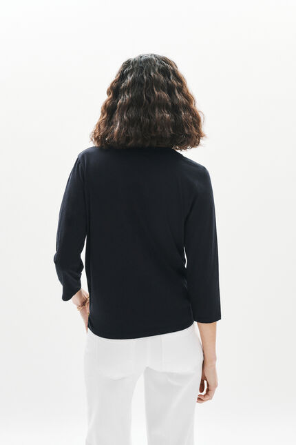 T-Shirt Tart marineblau damen