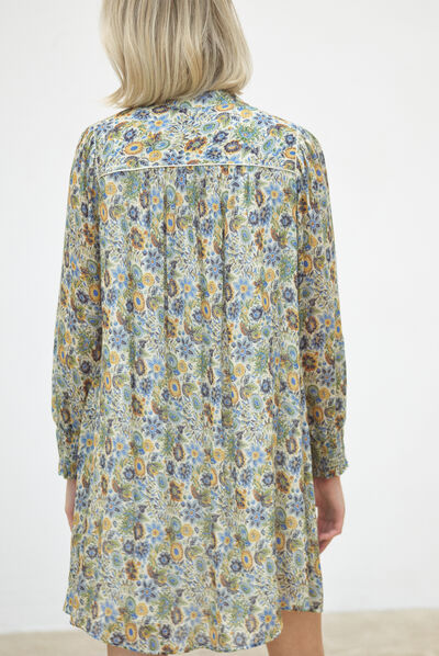 robe anderson jaune clair femme