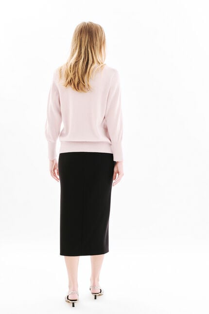 Mchelsealu sweater dusty pink woman