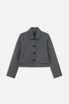 voyelle jacket dark grey woman