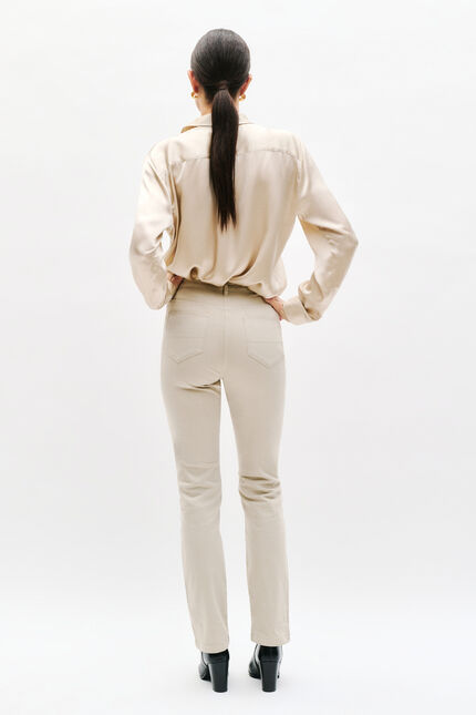 pantalon droit darling sable femme