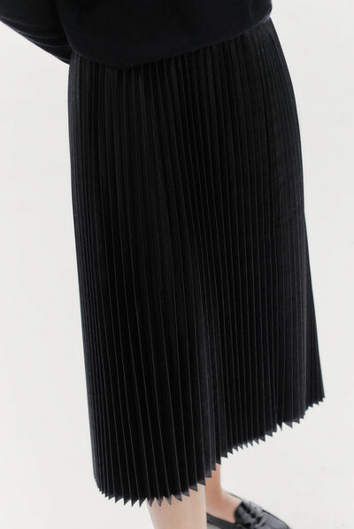 jupe amelia black noir femme