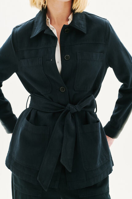 Veste Saharienne Vkelly2 noir femme