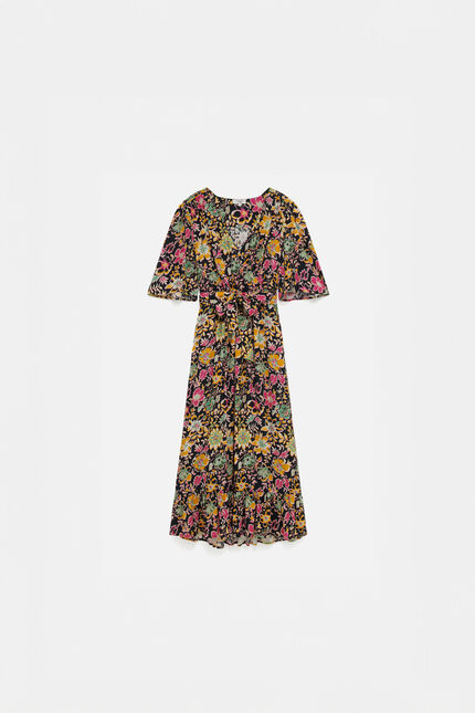 Robe richie rose framboise femme