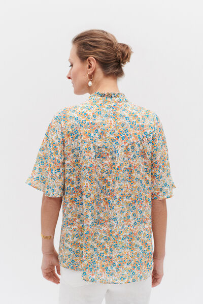 Blusa Tokya avorio donna