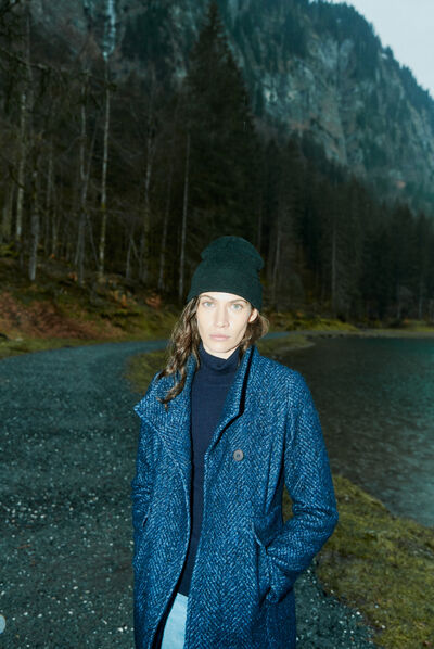Jas Ali marineblauw vrouw