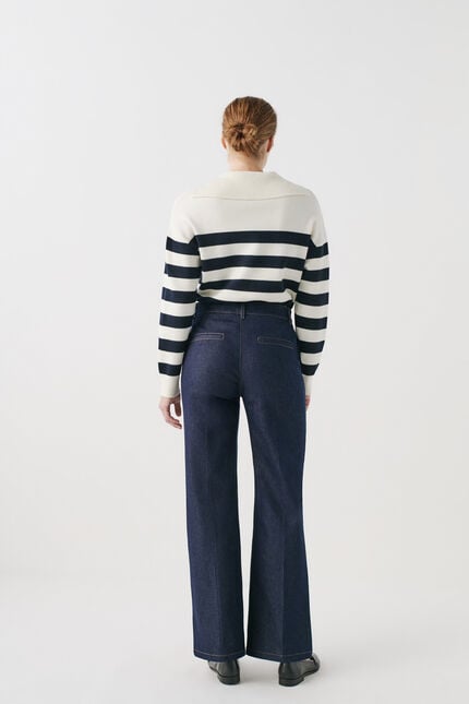 Pantalon pdelhobo denim double stone femme