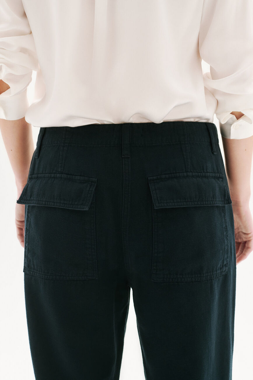Pantalon Pargos noir femme