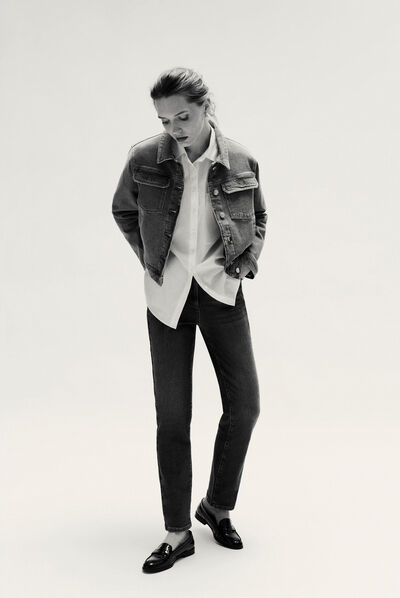 Veste lucy denim stone femme